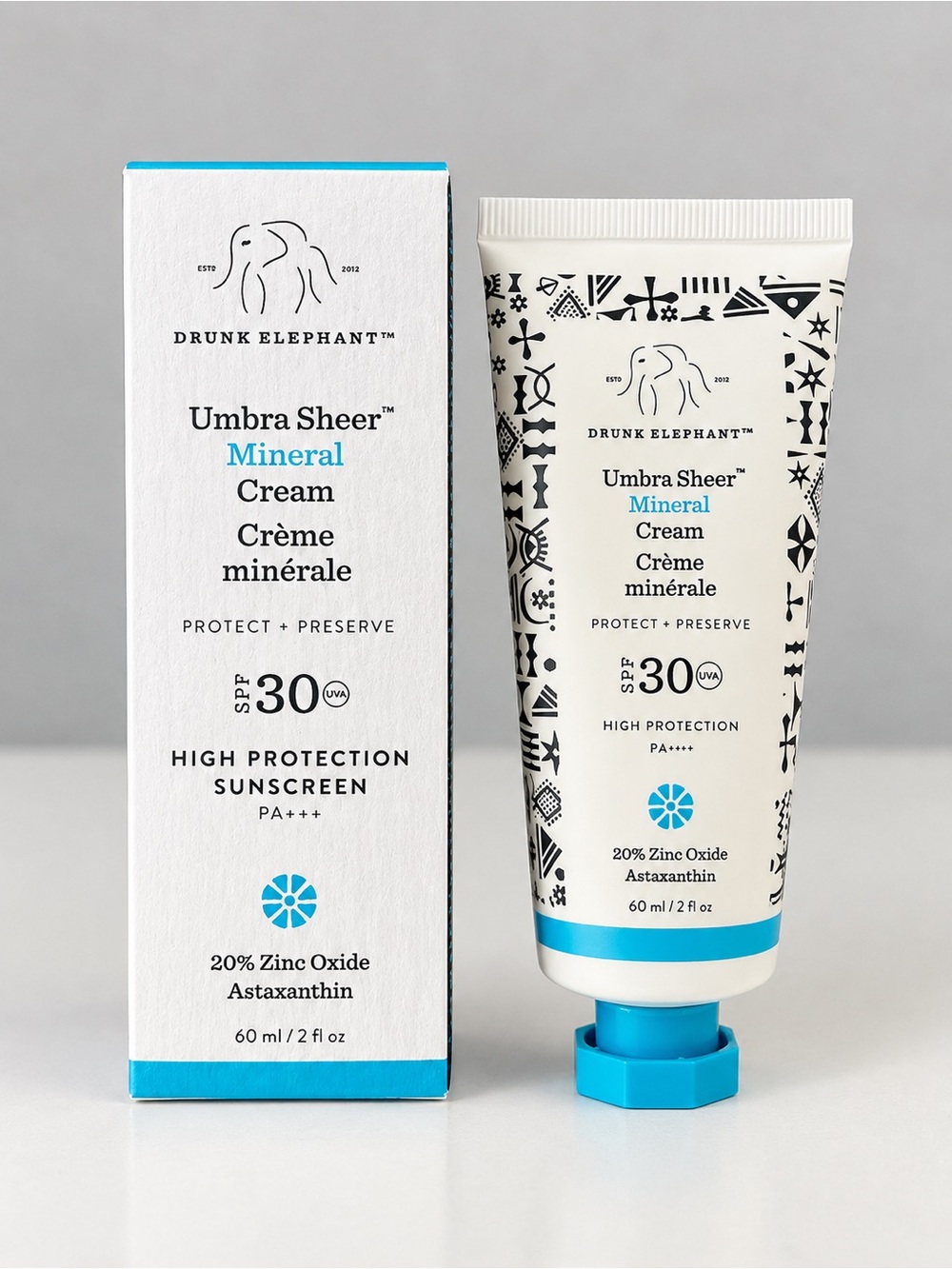Drunk Elephant Umbra Sheer Mineral Cream SPF 30 -60ml/2 fl oz